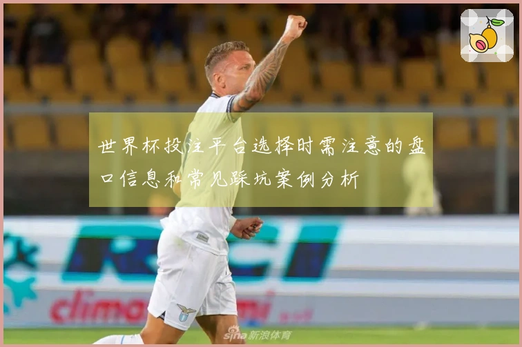 世界杯投注平台选择时需注意的盘口信息和常见踩坑案例分析