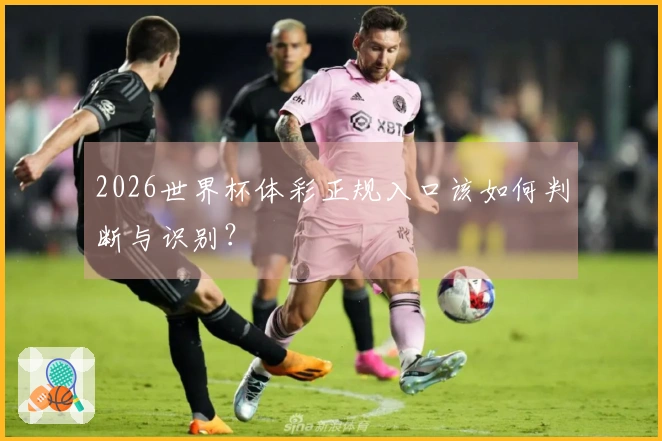 2026世界杯体彩正规入口该如何判断与识别？